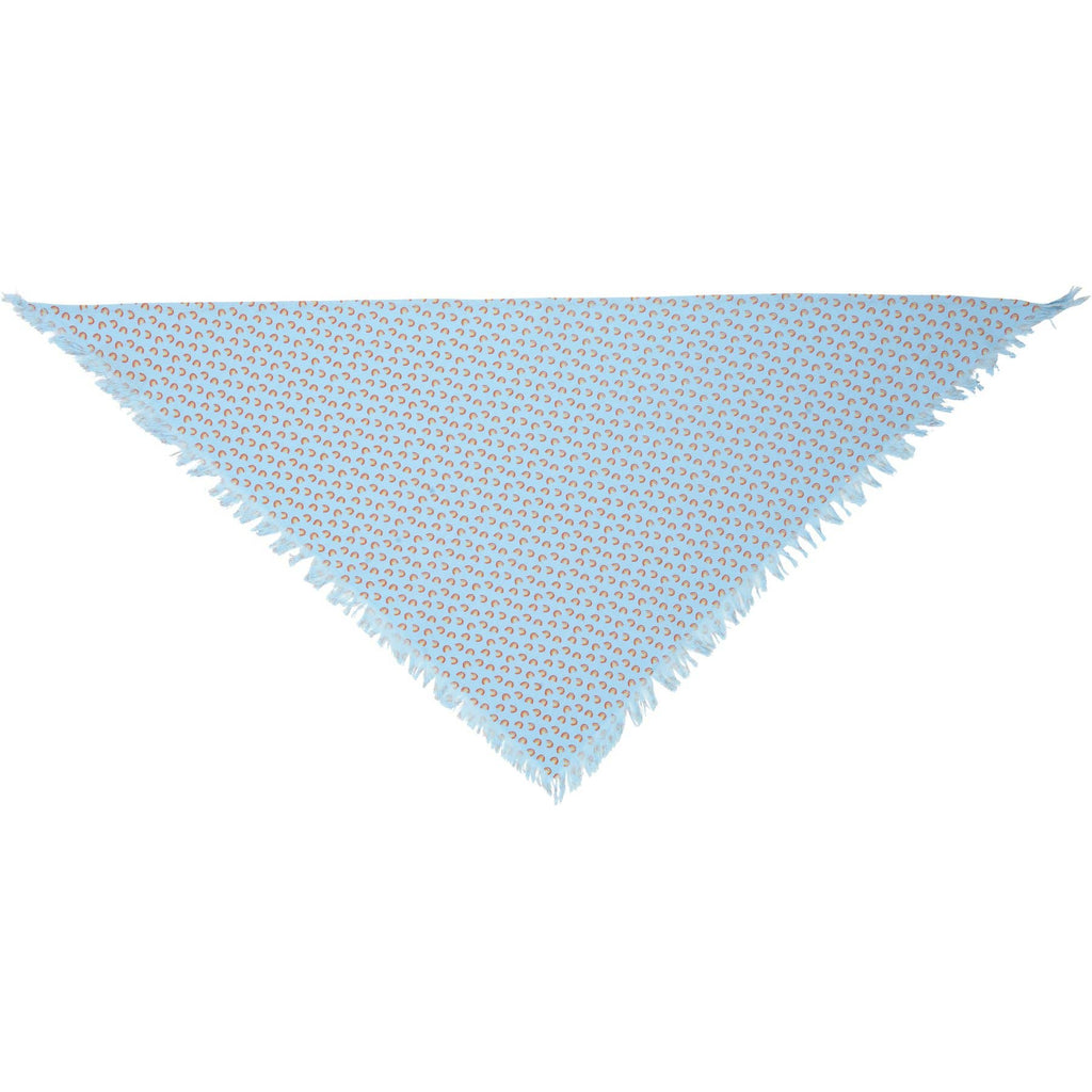 Rainbow Plaid Large Pet Bandana Set