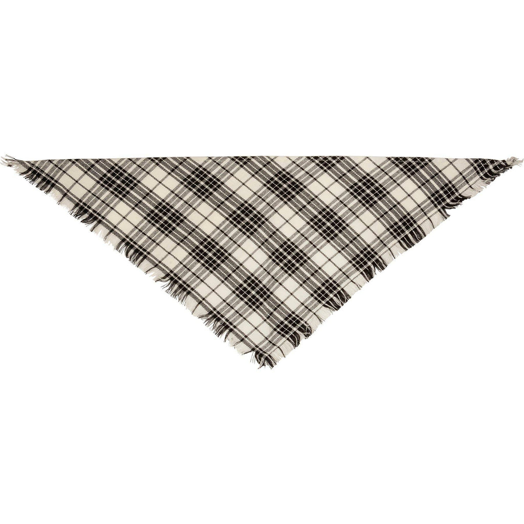Medium Plaid Christmas Pet Bandana Set