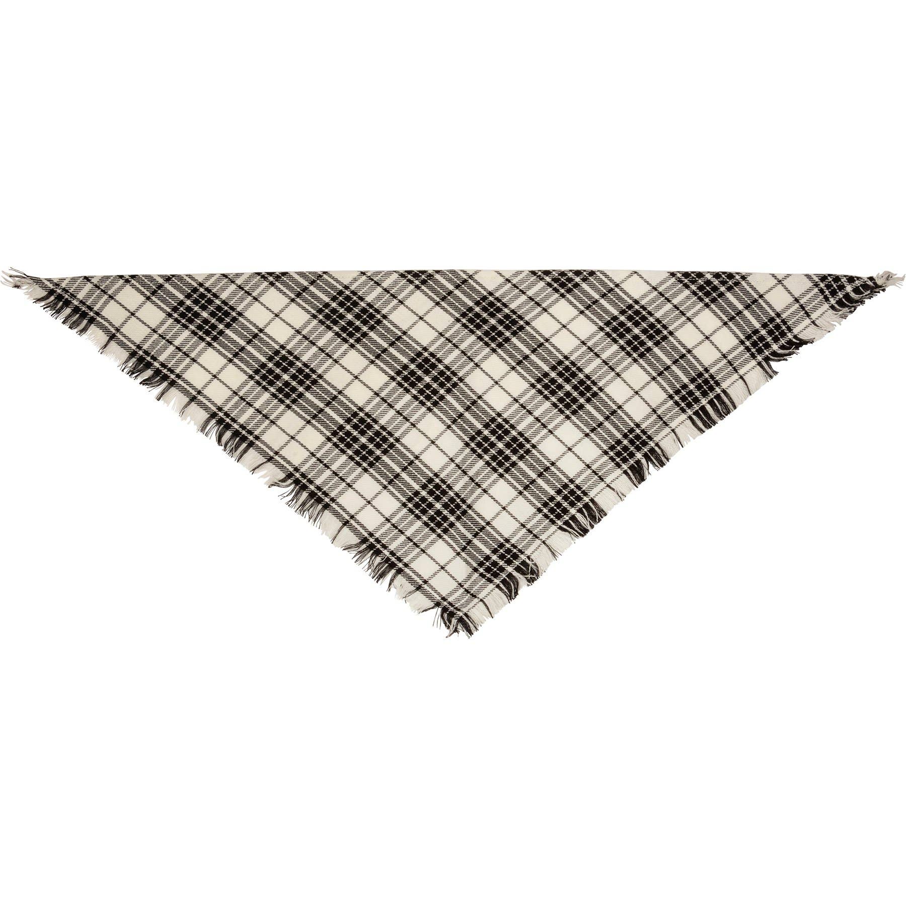 Medium Plaid Christmas Pet Bandana Set