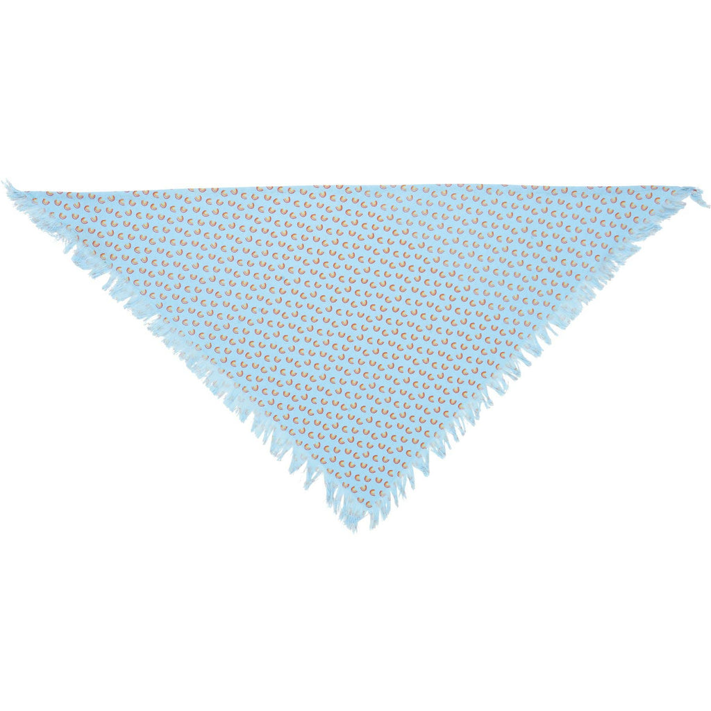 Rainbow Plaid Medium Pet Bandana Set