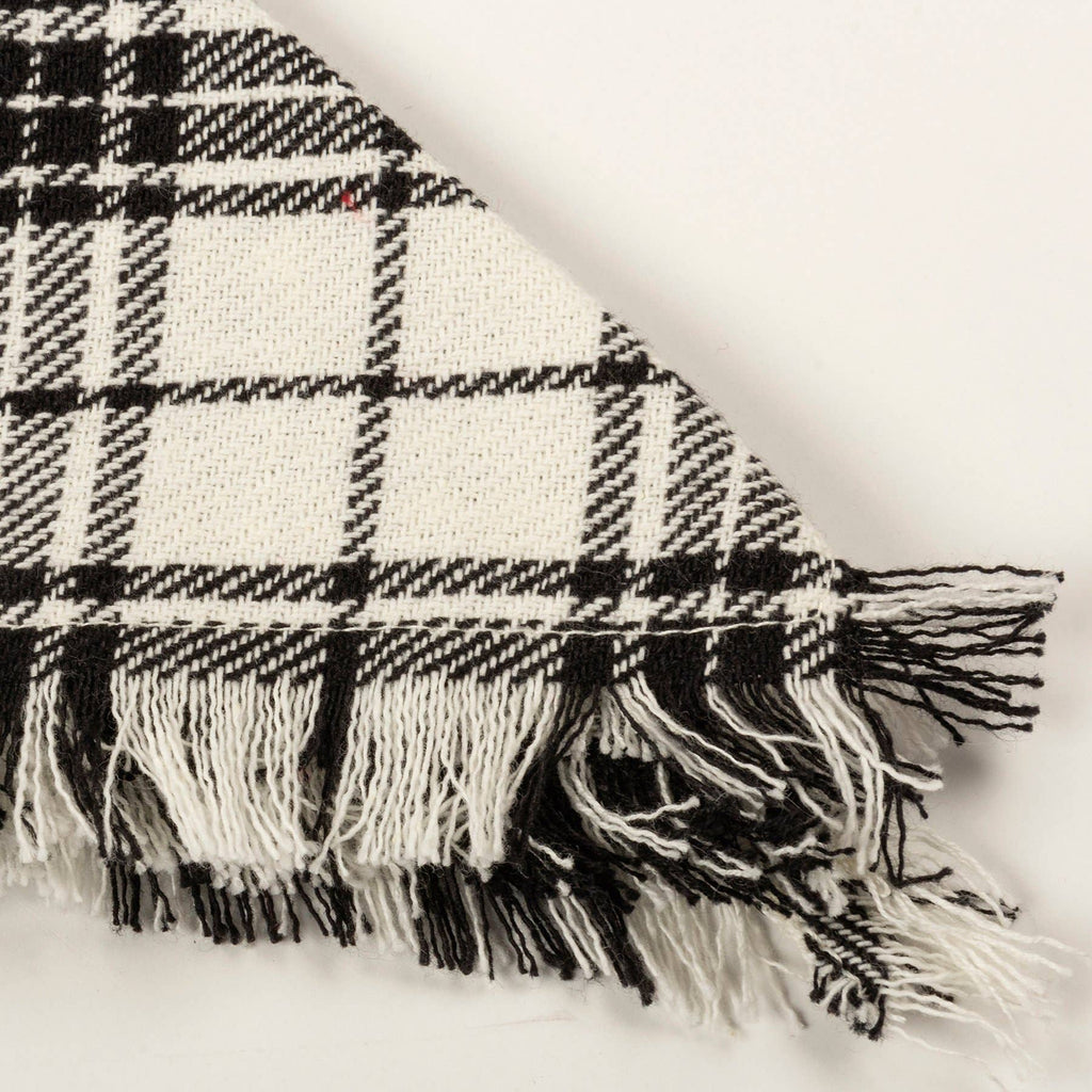 Medium Plaid Christmas Pet Bandana Set