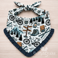 Adventure Awaits Ruffle Bandana