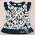 Adventure Awaits Ruffle Shirt