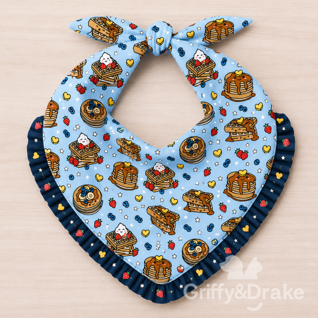 Brunch Buddies Ruffle Bandana
