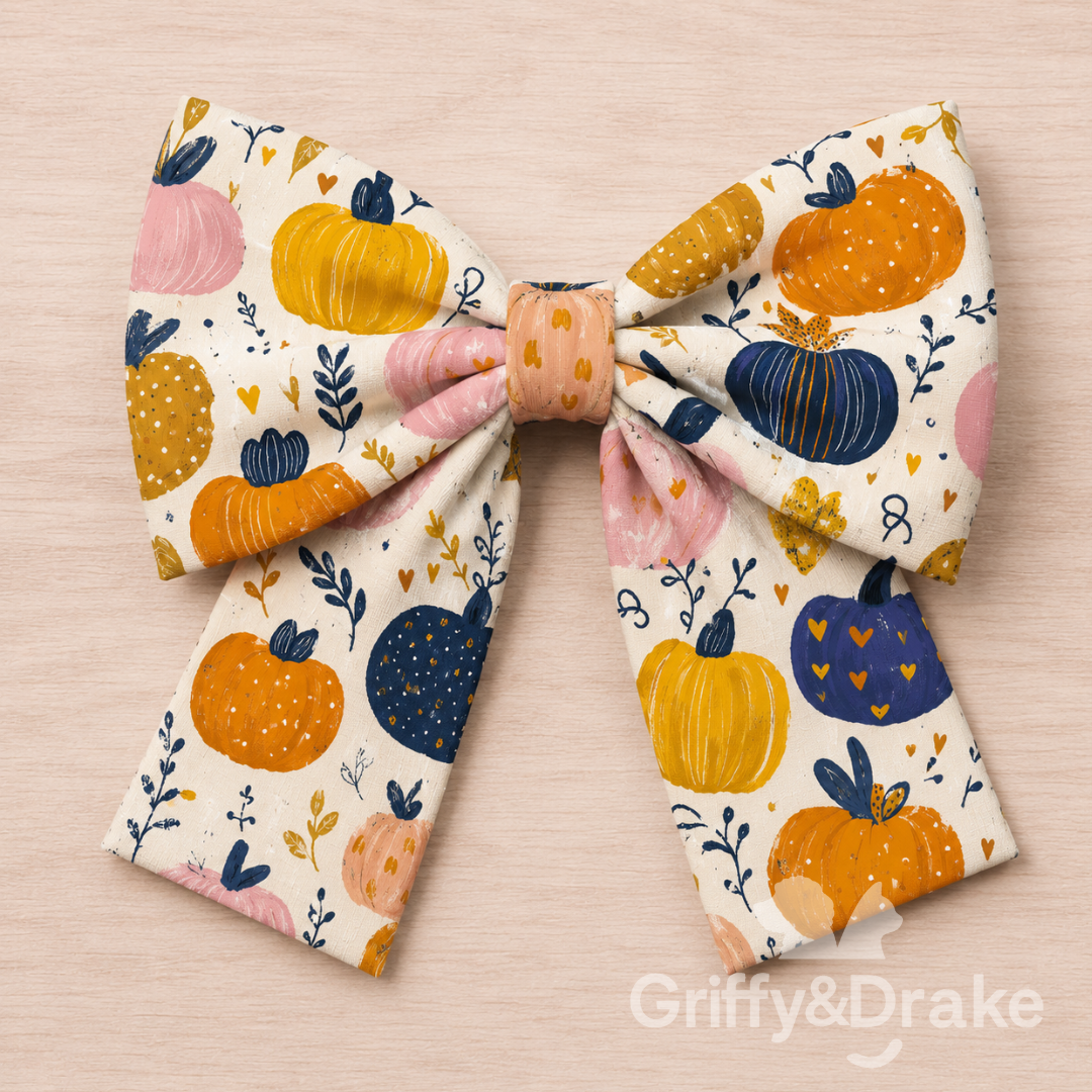 Pretty Pumpkins Sailor Bow