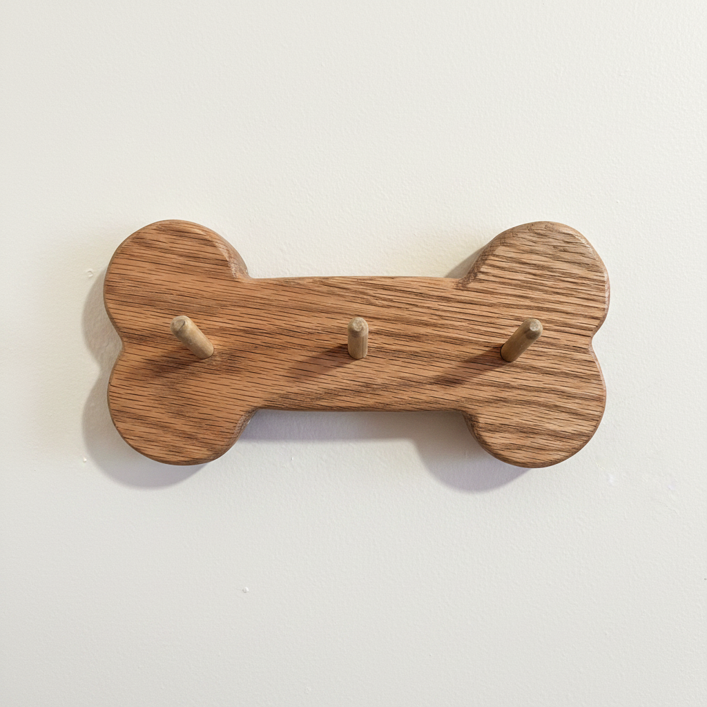 Collar and Leash Hanging Wall Hooks
